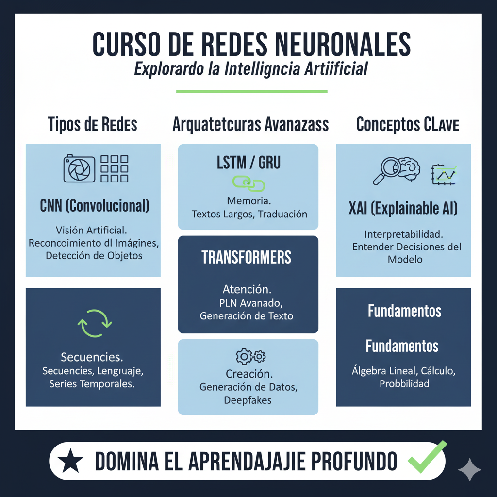 Infografía: Curso Técnicas DL en Medicina